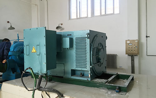 庐江某水电站工程主水泵使用我公司高压电机
